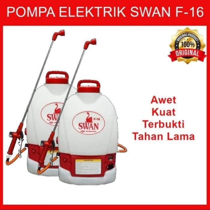 falerystore SPRAYER ELEKTRIK SWAN F-16L Kapasitas Tangki 16 Liter semprotan hama perkebunan / pertan