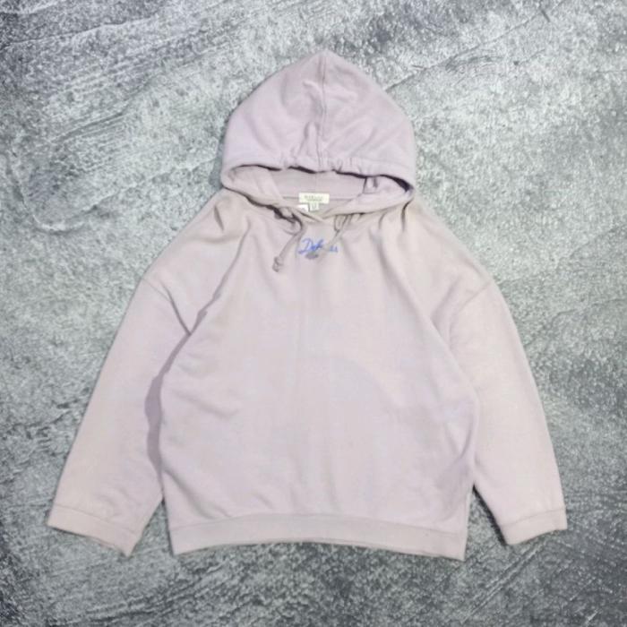 Jaket hoodie WHO.A.U California center logo bordir murah size xl