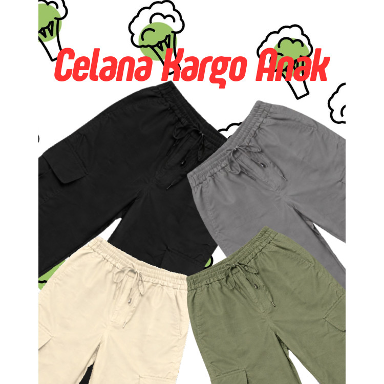 celana cargo anak junior/celana cargo biker,s anak tanggung