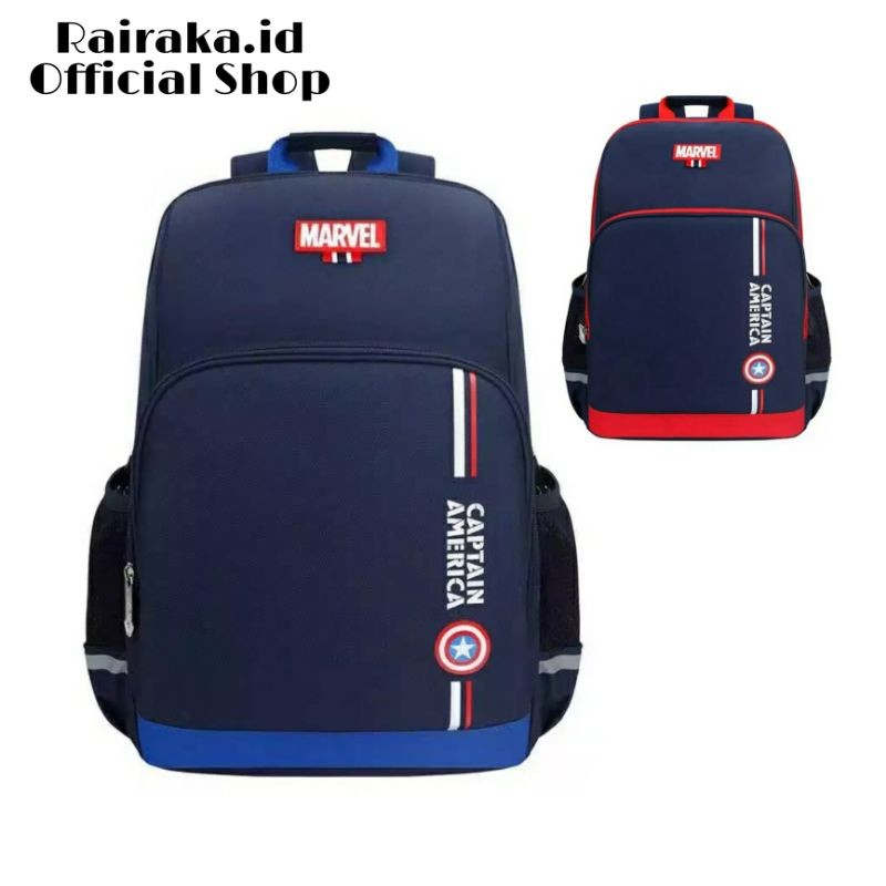 Marvel - Tas Anak Sekolah SD SMP laki-laki Karakter kartun marvel
