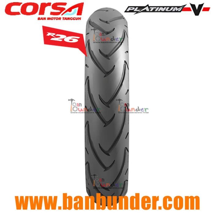 BAN CORSA 90/80-14 R26 PLATINUM - TUBELESS