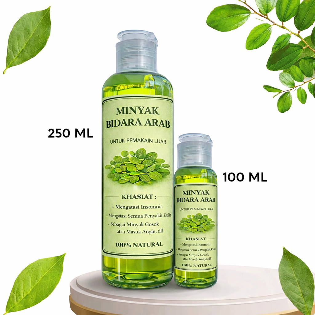 MINYAK BIDARA ARAB Ukuran 100ml , 250ml , 500ml