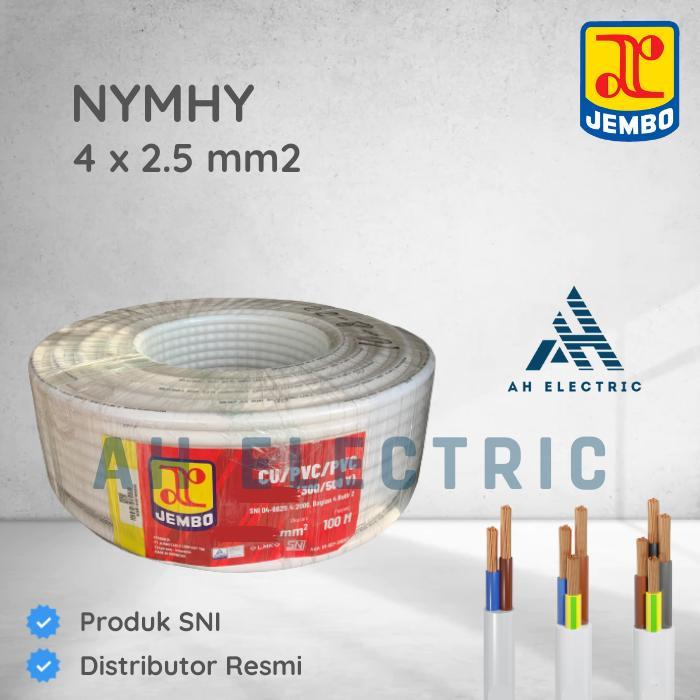 Kabel NYMHY 4x2.5mm JEMBO (4x2.5 mm 4x2,5mm 4x2,5 mm 4x2,5 4x2)