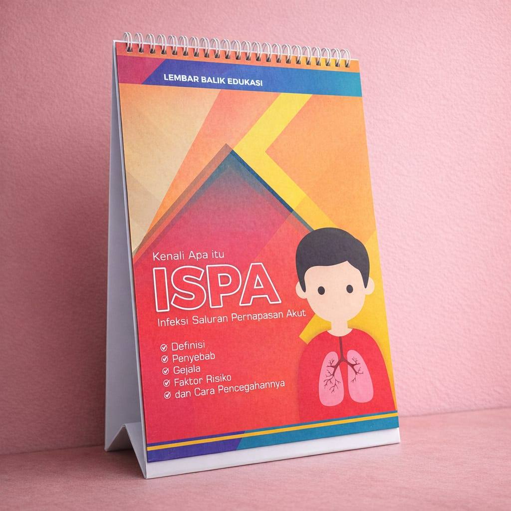Lembar Balik ISPA - Lembar Balik Kesehatan - Lembar Balik Penyakit - Bukan Lembar Balik Pneumonia