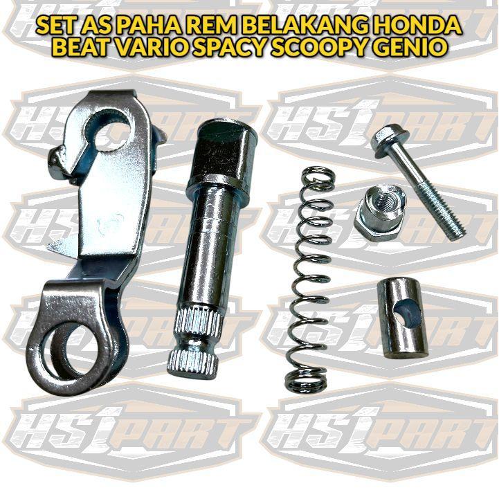 Set As Paha Rem Belakang Honda Beat Vario 110 Spacy Scoopy Genio - Motorcycle
