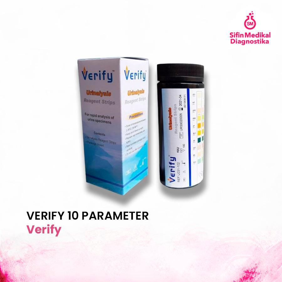 Verify Urinalysis Strip 10 Parameter – Strip Tes Urine 10P