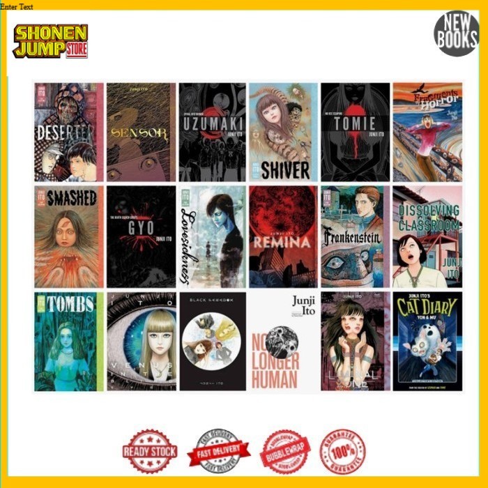 junji ito manga (English)