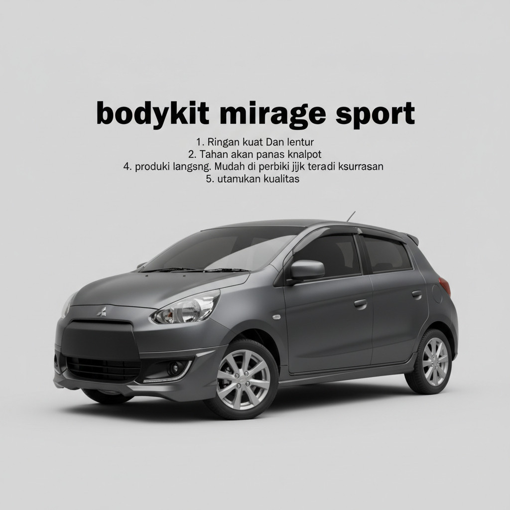 bodikit bodykit mirage sport bodikit mirage bodykit mitsubishi mirage