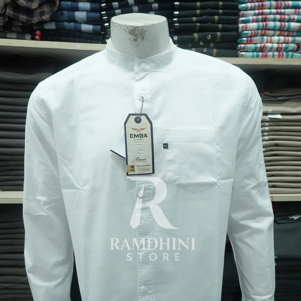 EMBA CLASSIC Kemeja Koko Panjang RONA 1225