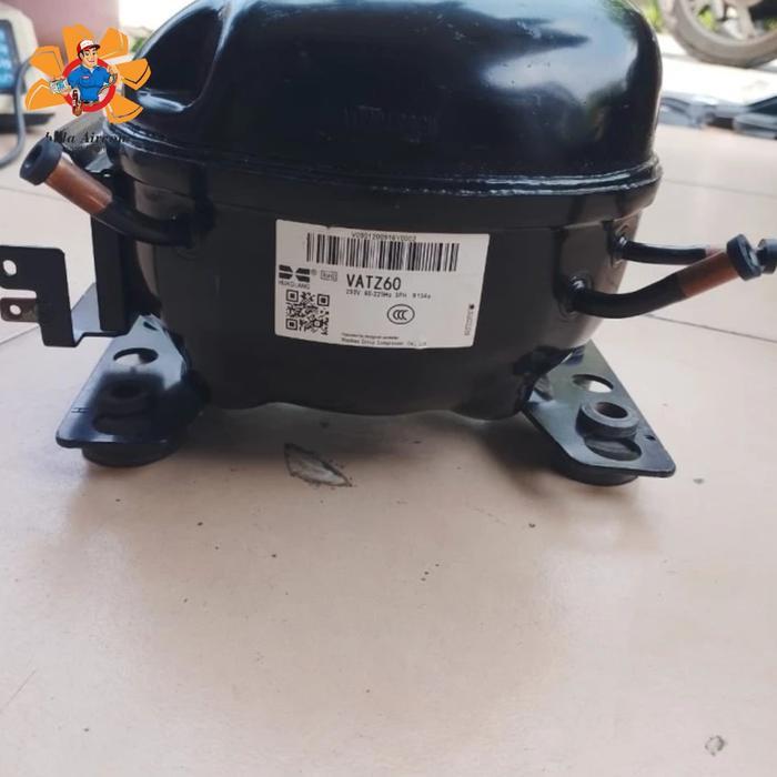 KOMPRESOR KULKAS AQUA VATZ60 INVERTER HANYA KOMPRESOR SAJA BEST