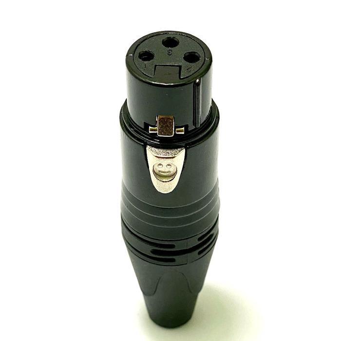 xlr cewe merk aztec Jack Canon xlr female aztec gold original