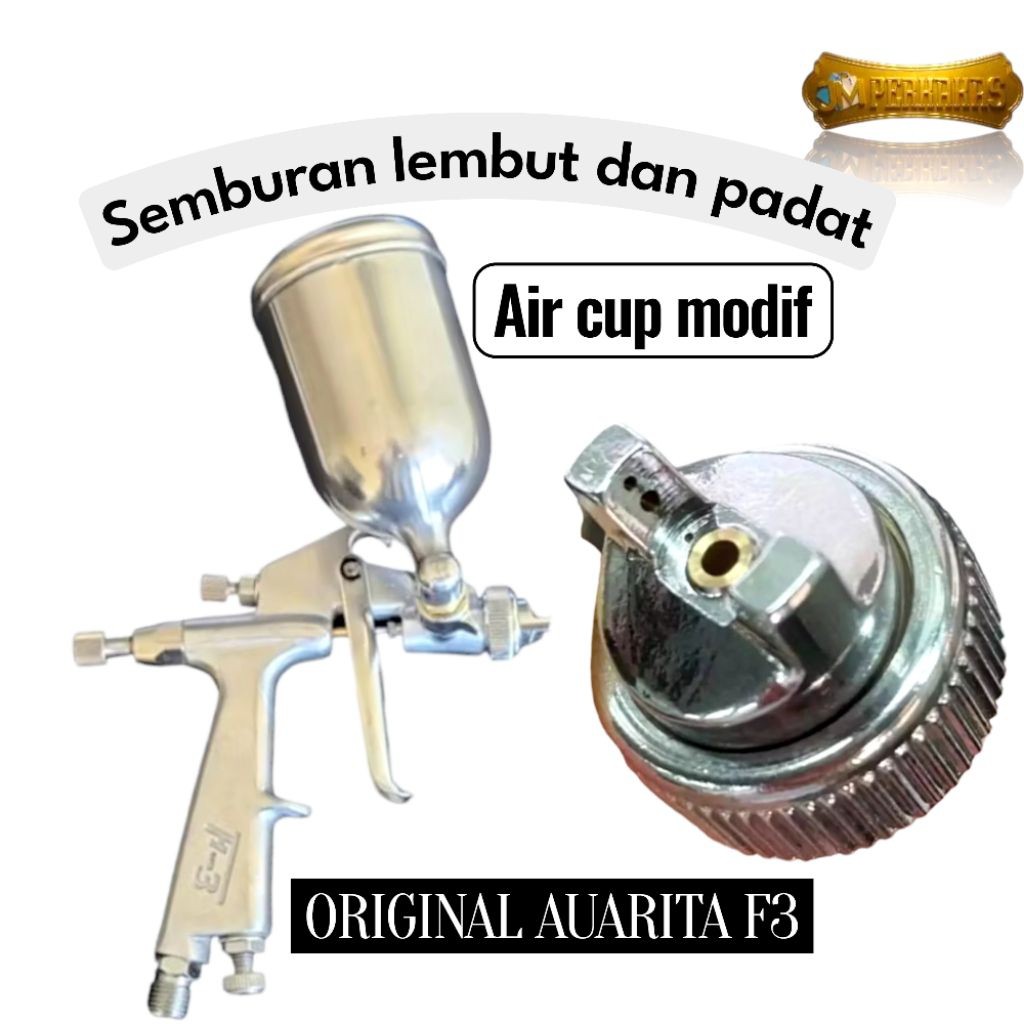 SPRAY GUN AUARITA F3 Modf //NEW IMPROVMENT ORIGINAL AUARITA MODIF Std
