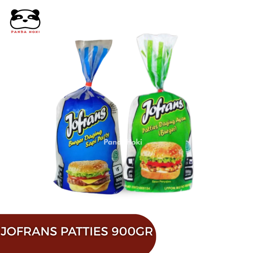 Jofrans Patties Sapi | Patties Ayam | Patties Burger Ayam | Daging Burger Ayam / Sapi 900gr