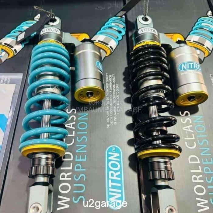 Shockbreaker shock Nitron original Vietnam 330mm - Tabung Bawah