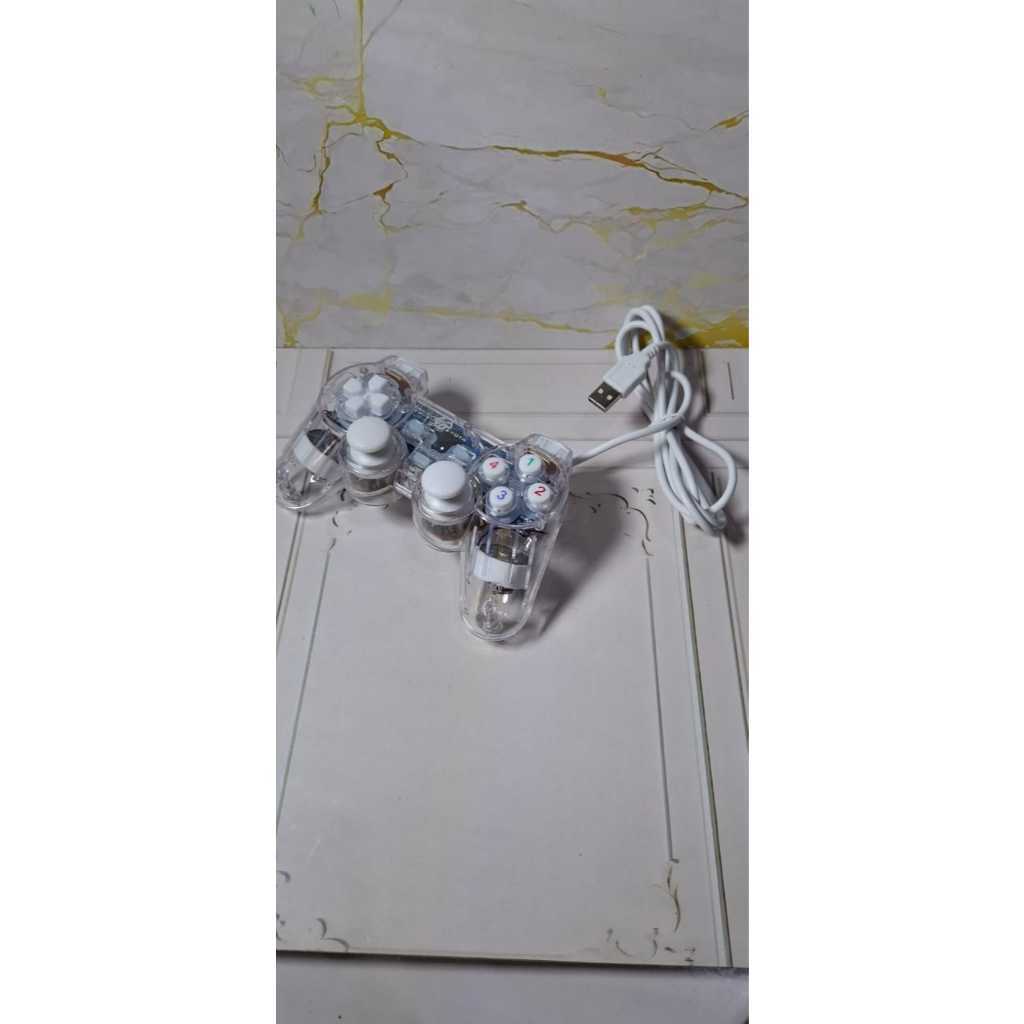 Gamepad Eyota single wired usb 2.0 transparent vibration st88 st-88 for pc laptop ps3 - Joystick 1 t