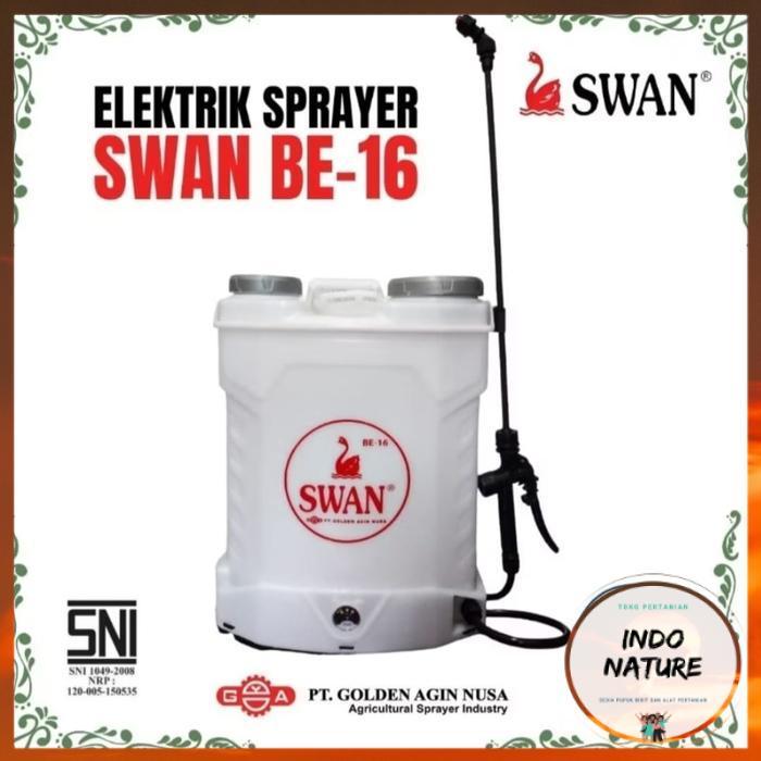 [ IndoNature ] Tangki Cas Swan F-16 Sprayer Battery  Alat Semprot Hama F16 Swan Original 16 Liter BE