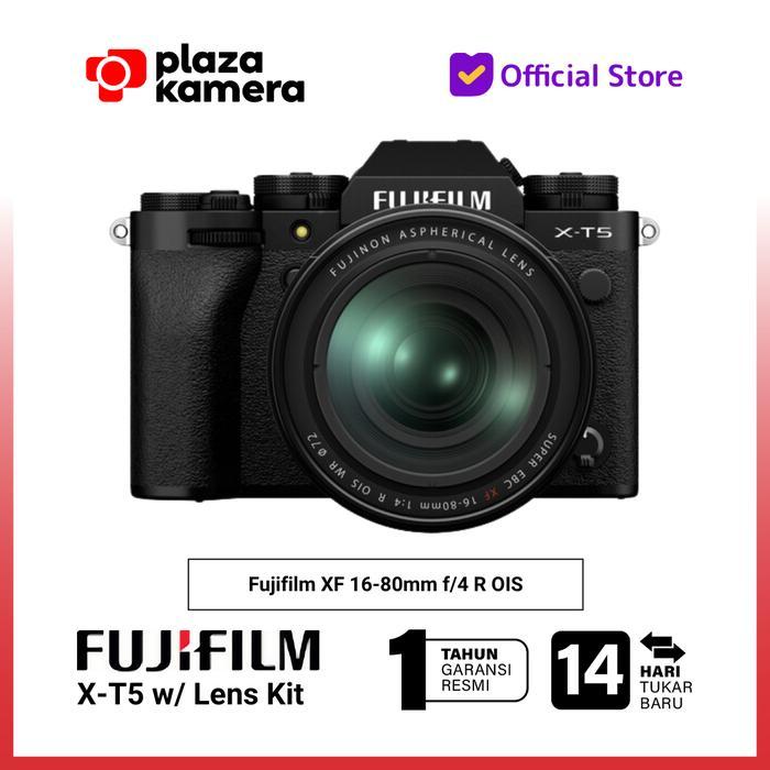FUJIFILM X-T5 Kit 16-80mm Lens Black Mirrorless Camera