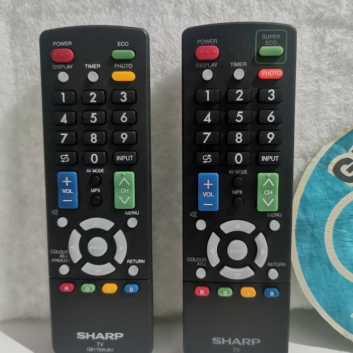 Remote Remot TV Sharp LED LCD Plasma Tabung Original