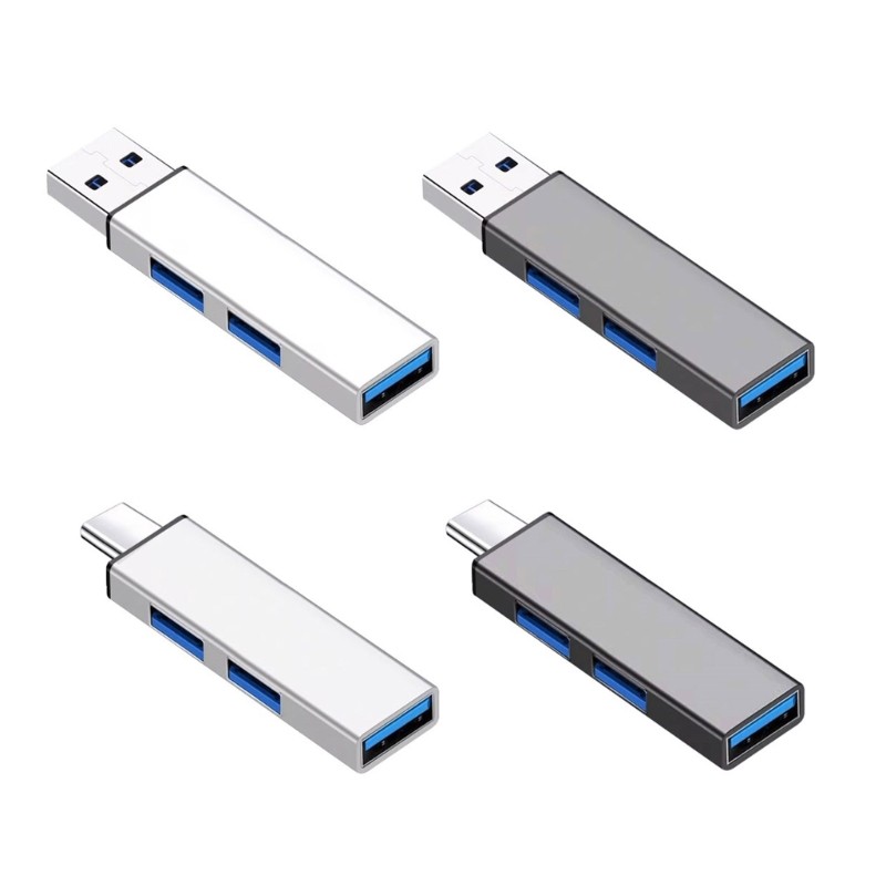Versatile USB Expander USB Hub 3Port Mini USB Dongle USB3.0+2 USB2.0 Expander for Mouse, Keyboard, Q