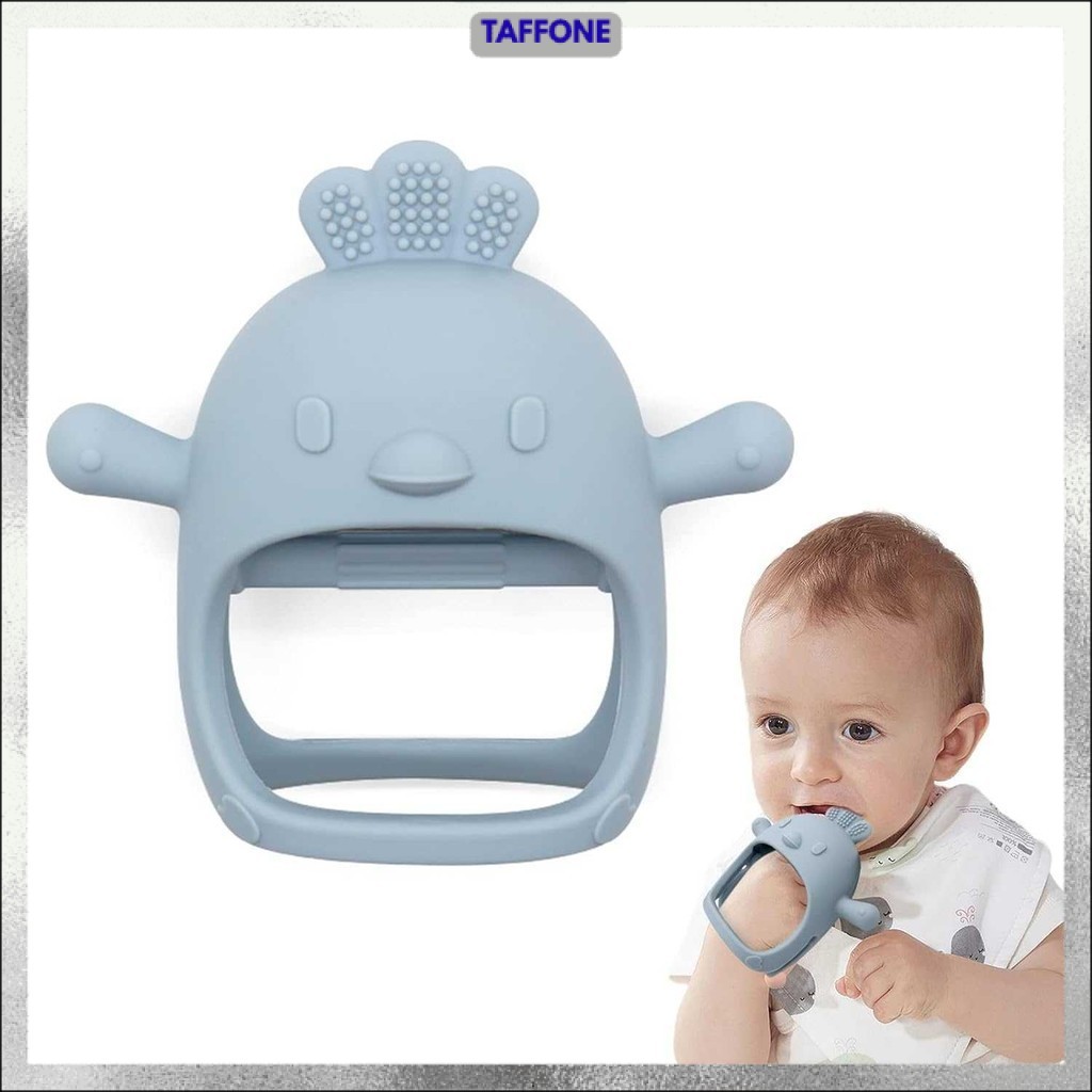Baby Teether Toys Silicone Chewable Hand Breast Feeding - PL10