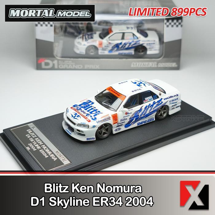 MORTAL 1:64 Blitz Ken Nomura D1 Skyline ER34 2004