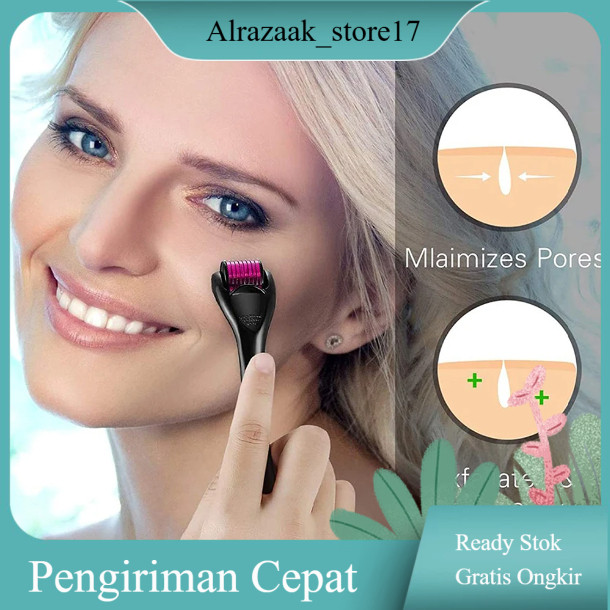 alat penghilang bekas jerawat 0.5mm terapi wajah stainless steel pan