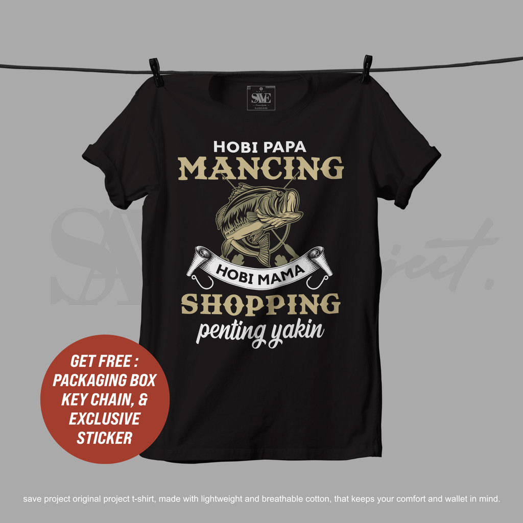 Kaos Penggemar Mancing/T-Shirt Fishing/Kaos Mancing/Kaos Mancing Mania/T-Shirt Fishing Club New Desi