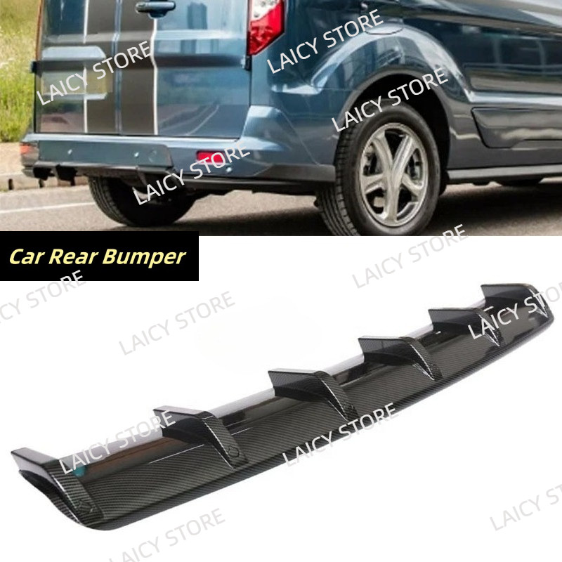 LAICY For F0rd Transit  Car Rear Bumper Side ffuser Lip Spoiler Splitter Spoiler Shark 6 F Wing Body