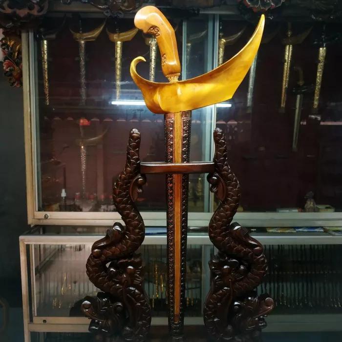 Set Warangka Komplit Keris Model Ladrang Surakarta Garap Alusan Plitur