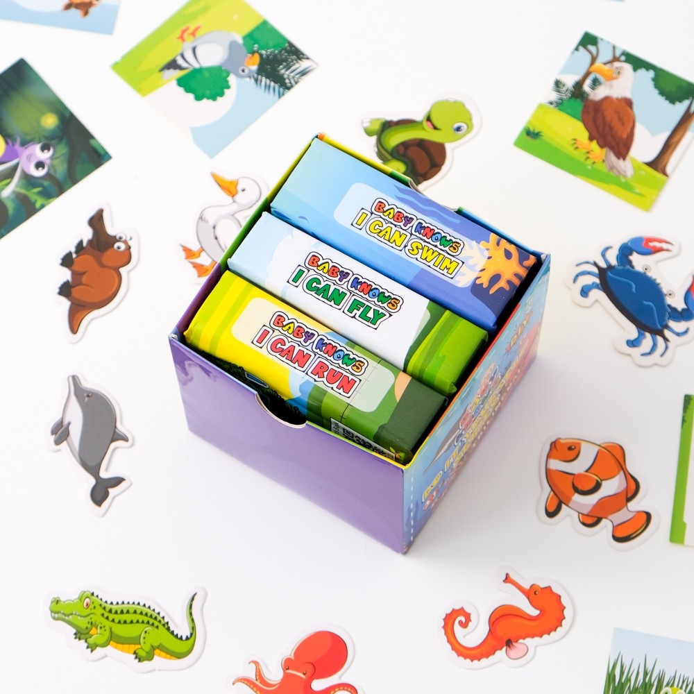 Baru TPBL BABY KNOWS 3RD Edition DIY / Buku edukasi anak 2 in 1 /Pop Up book /Buku anak 3 bahasa / B