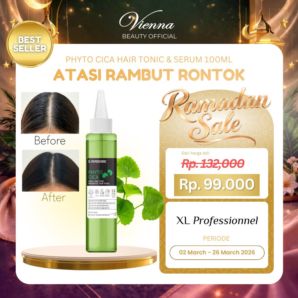 [RAMADAN SALE] XL Professionnel Hair Loss Treatment Phyto Cica Series | Perawatan Untuk Rambut Ronto