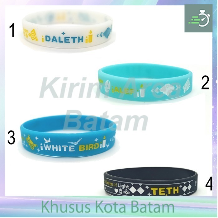 Gelang silikon sky children of the light