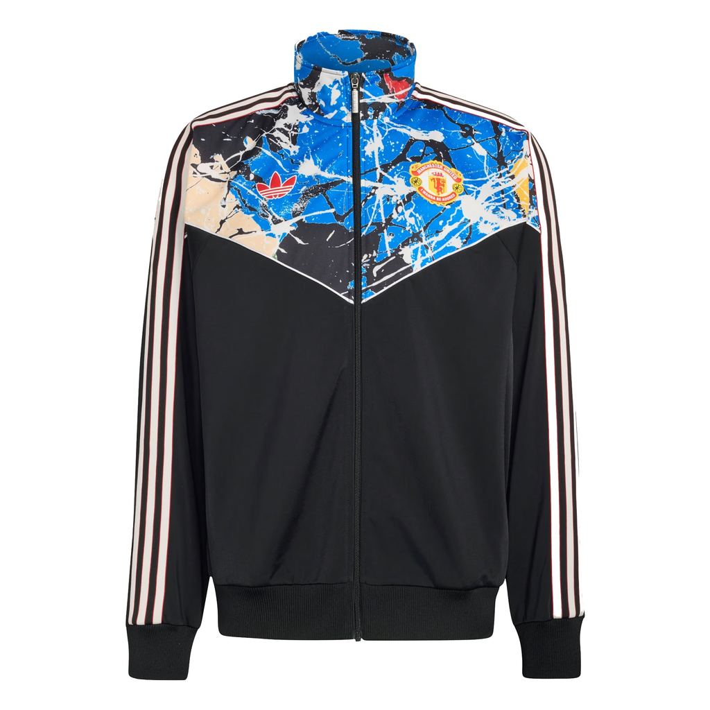 Adidas Manchester United x Stone Roses Tracktop Men Jacket Jaket Pria (100% original)