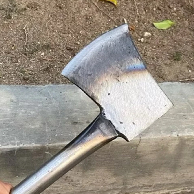 Kampak Kebun & Penjagalan - Kapak Cacah Tulang Kayu Kelapa Baja Per