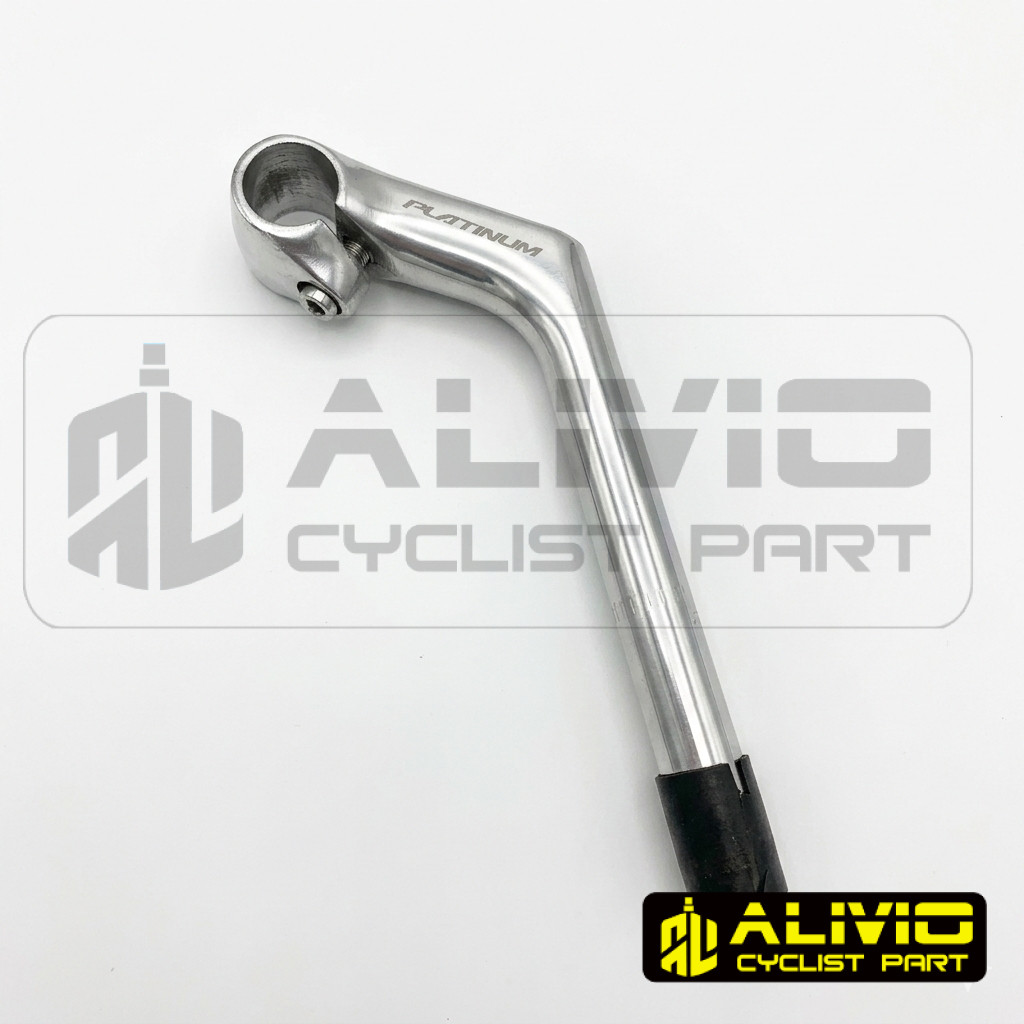 Stem MTB Platinum Alloy Cagak Stang 25.4 mm Insert Fork 22.2 mm Sepeda Federal Communter Kalcer