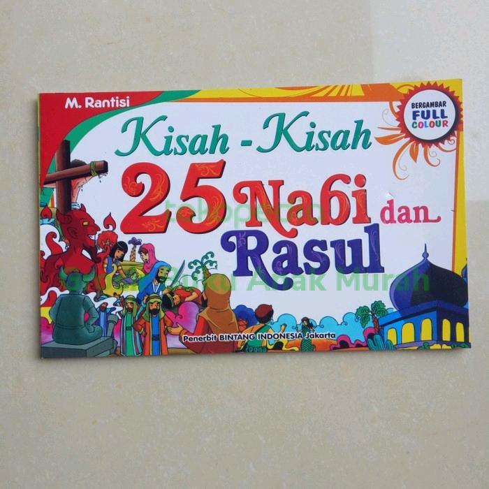 Buku Cerita Kisah 25 Nabi dan Rasul Allah Full Colour