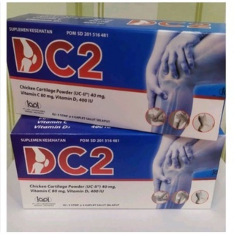 DC2 DC 2 vitamin tulang box ISI 30 kapsul