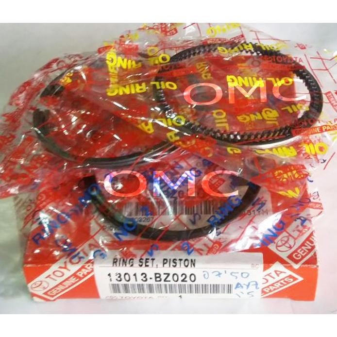 Ring Seher / Ring Set Piston Avanza 1.5CC Rush | 13013-BZ020 Best