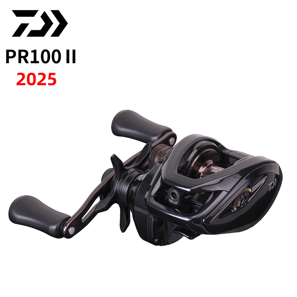 Jr 25 NEW DAIWA PR100 II Baitcast Reel Saltwater Fishing Reel  Gear Ratio 6.4-7.3:1 Max Drag 6kg 3+1