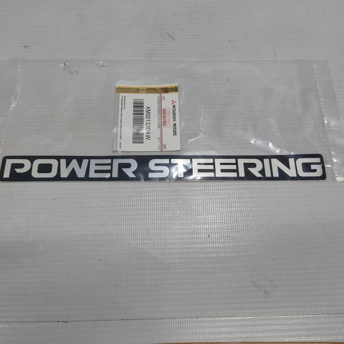 Stiker Body / Kabin Depan L300 POWER STEERING ORI KTB PASS