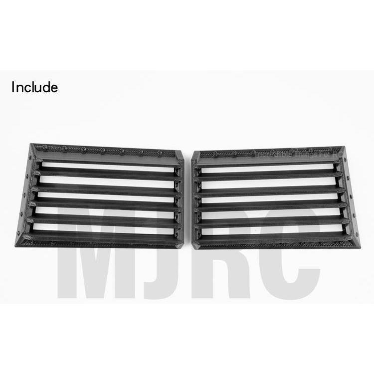 for Traxxas TRX-4 TACTICAL UNIT Window mesh cover protection side window retainer