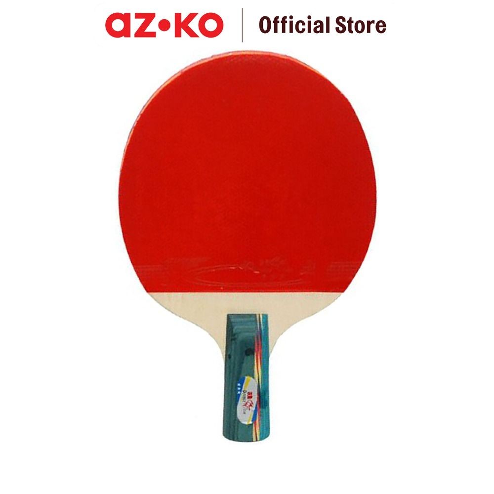 AZKO Double Fish Set Bat Tenis Meja 3A-E Bet Tennis Meja Bat Pingpong Perlengkapan Ping Pong Perleng
