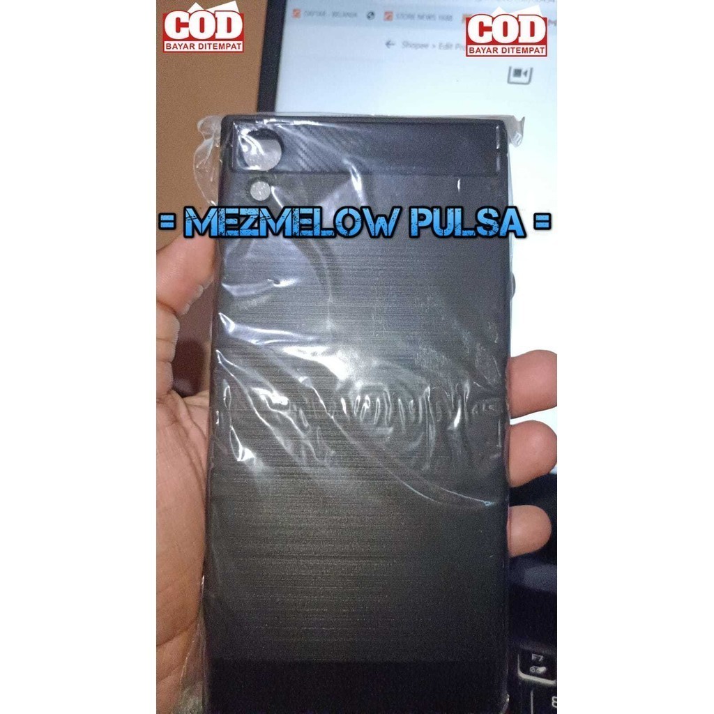 Casing Caseng Softcase Softcase Fiber Carbon Caseng SONY XPERIA XA1 ULTRA / XPERIA XA1 PLUS - Gambar 3