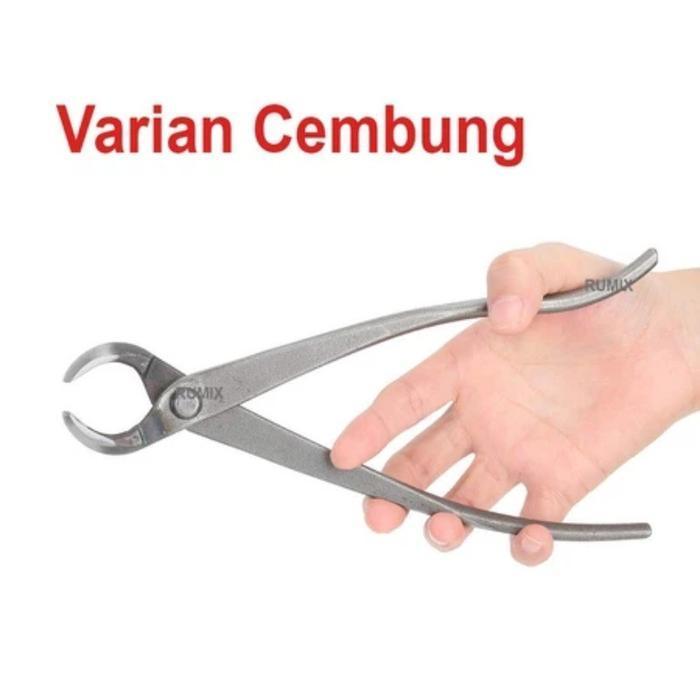 Dahan Pemotong Catok Bonsai Cembung 21cm Cabang Pohon Berkebun Tanaman Hias MSW 55 - Catok Cembung- 