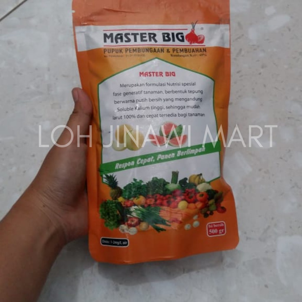 Pupuk Pembungaan dan Pembuahan Master Big 500 gram