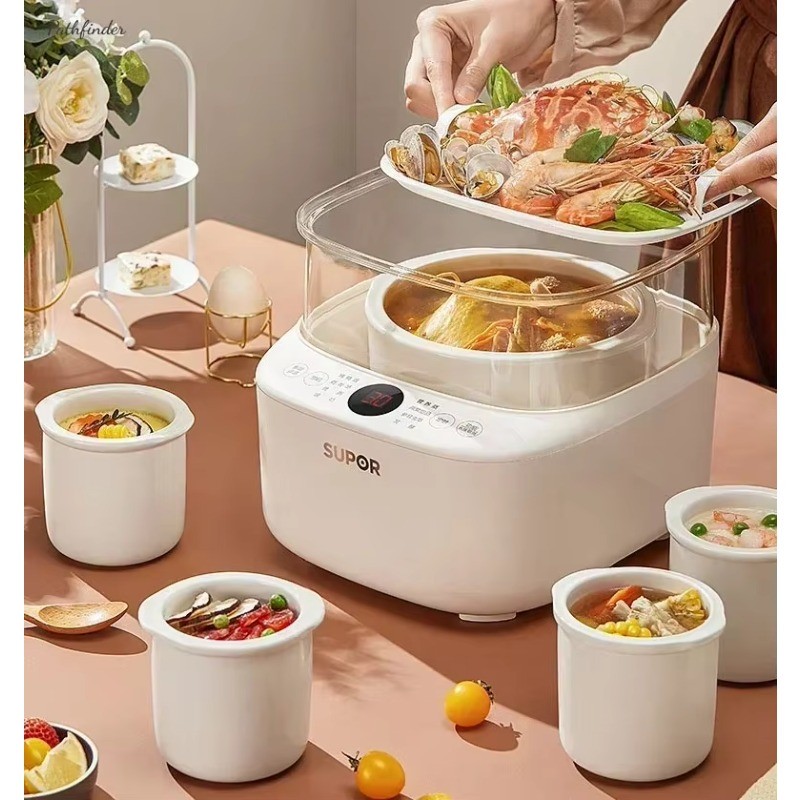 Electric Stew Pot. Electric Steamer. Water Stew. Home & Restaurant. Fully Automatic. Soup Pot. New.