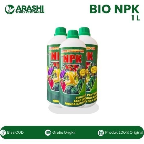 Pupuk Pelengkap Cair BIO NPK Plus 1 Liter Nutrisi Lengkap Untuk Tanaman