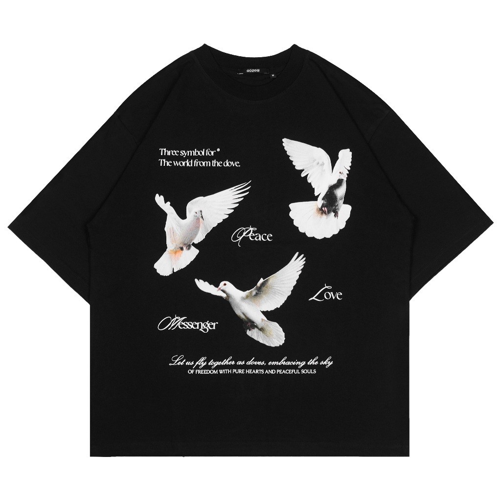 Gozeal | Tees Oversized | Messenger Kaos Pria