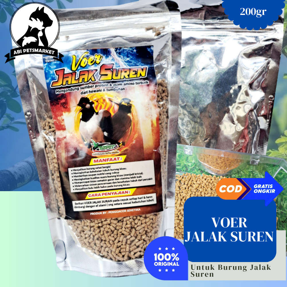 Voer Pakan Jalak Suren Penggacor Burung Makanan Burung untuk Pakan Burung Jalak Suren