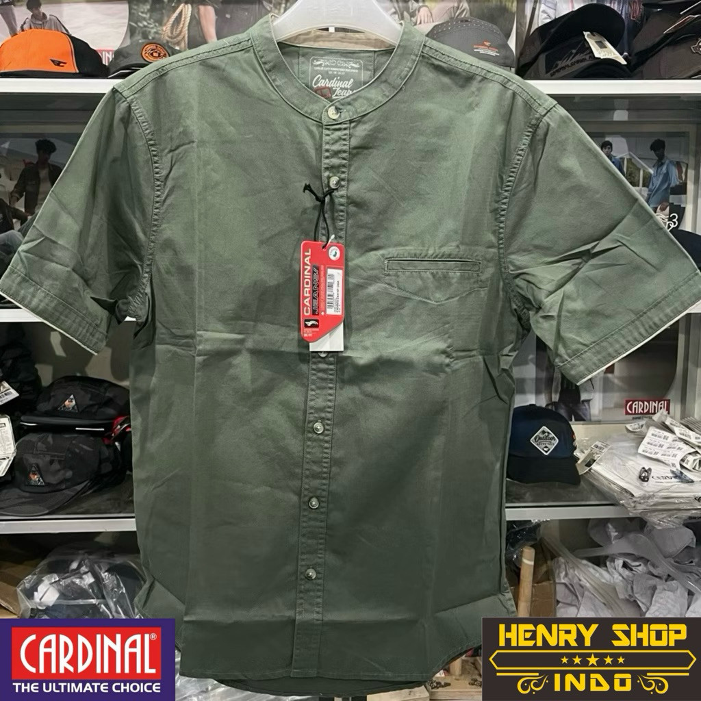 Baju Koko Cardinal Pendek / Kemeja Koko Cardinal Original (Harga Promosi)